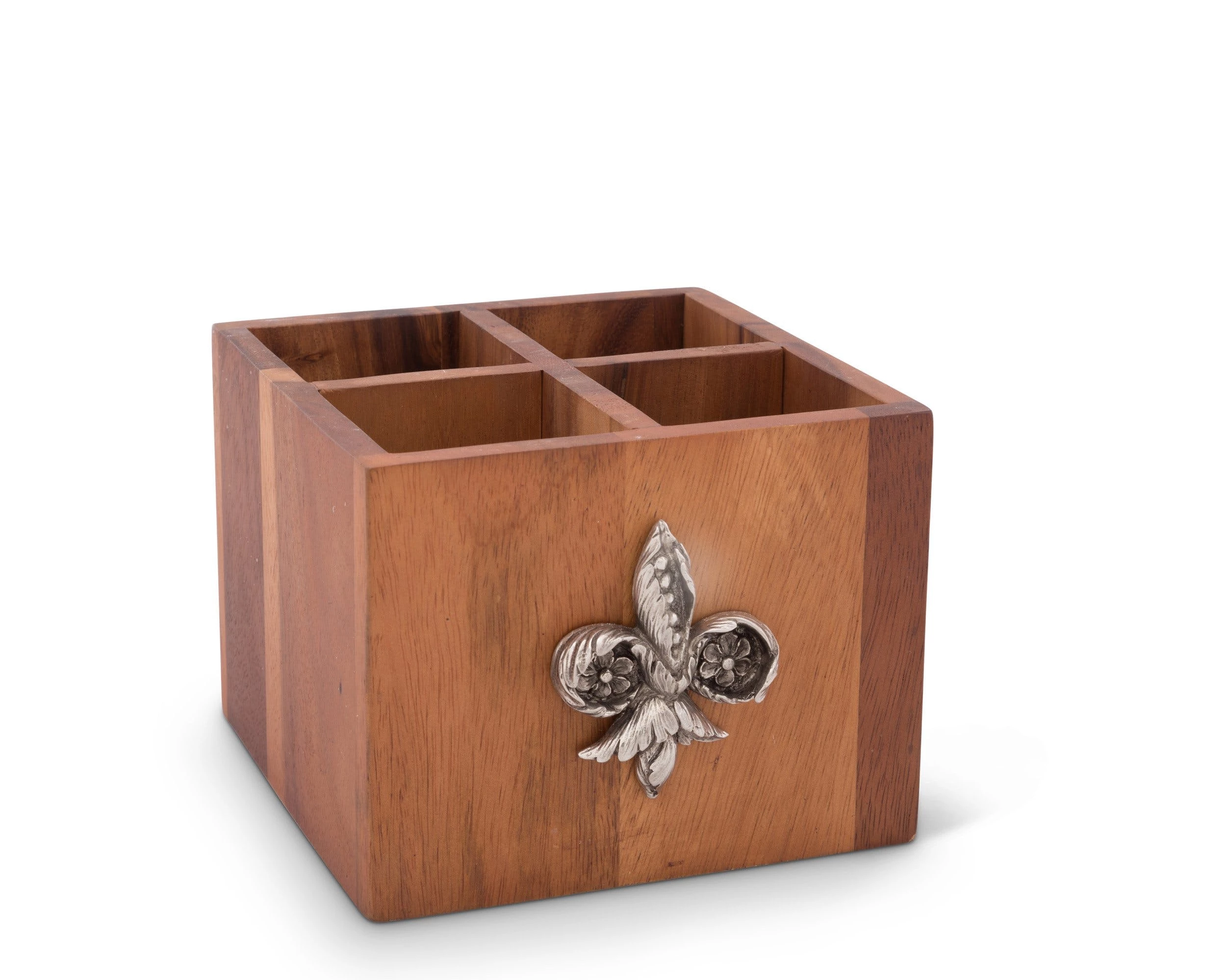 Vagabond House Fleur De Lis Flatware Caddy 5 Vagabond House Fleur De Lis Flatware Caddy – Bild 3