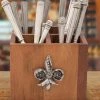 Vagabond House Fleur De Lis Flatware Caddy -Tools Verkaufsladen M00848324006588 4029281271