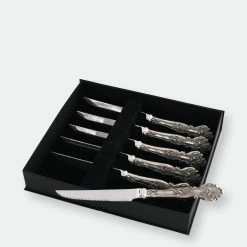 Vagabond House Mighty Oak Steak Knife Set