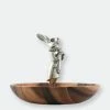 Vagabond House Whimsical Bunny Wood Tidbit Bowl -Tools Verkaufsladen M00848324080564 1939483837 scaled