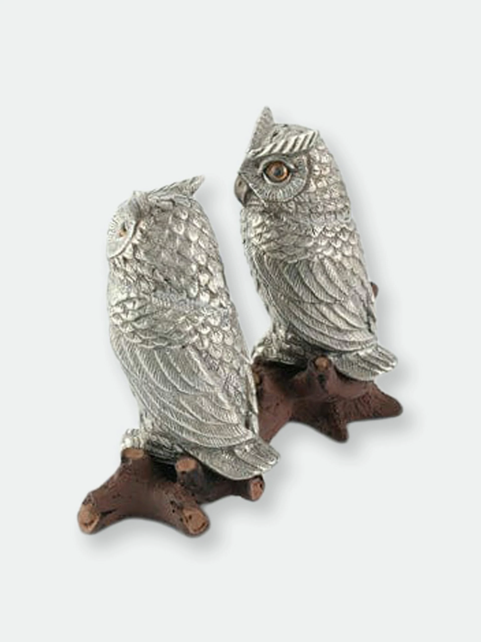 Vagabond House Owl On Log Salt And Peeper Shacker 7 Vagabond House Owl On Log Salt And Peeper Shacker – Bild 5