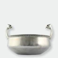 Vagabond House Pheasant Stainless Steel Server Bowl