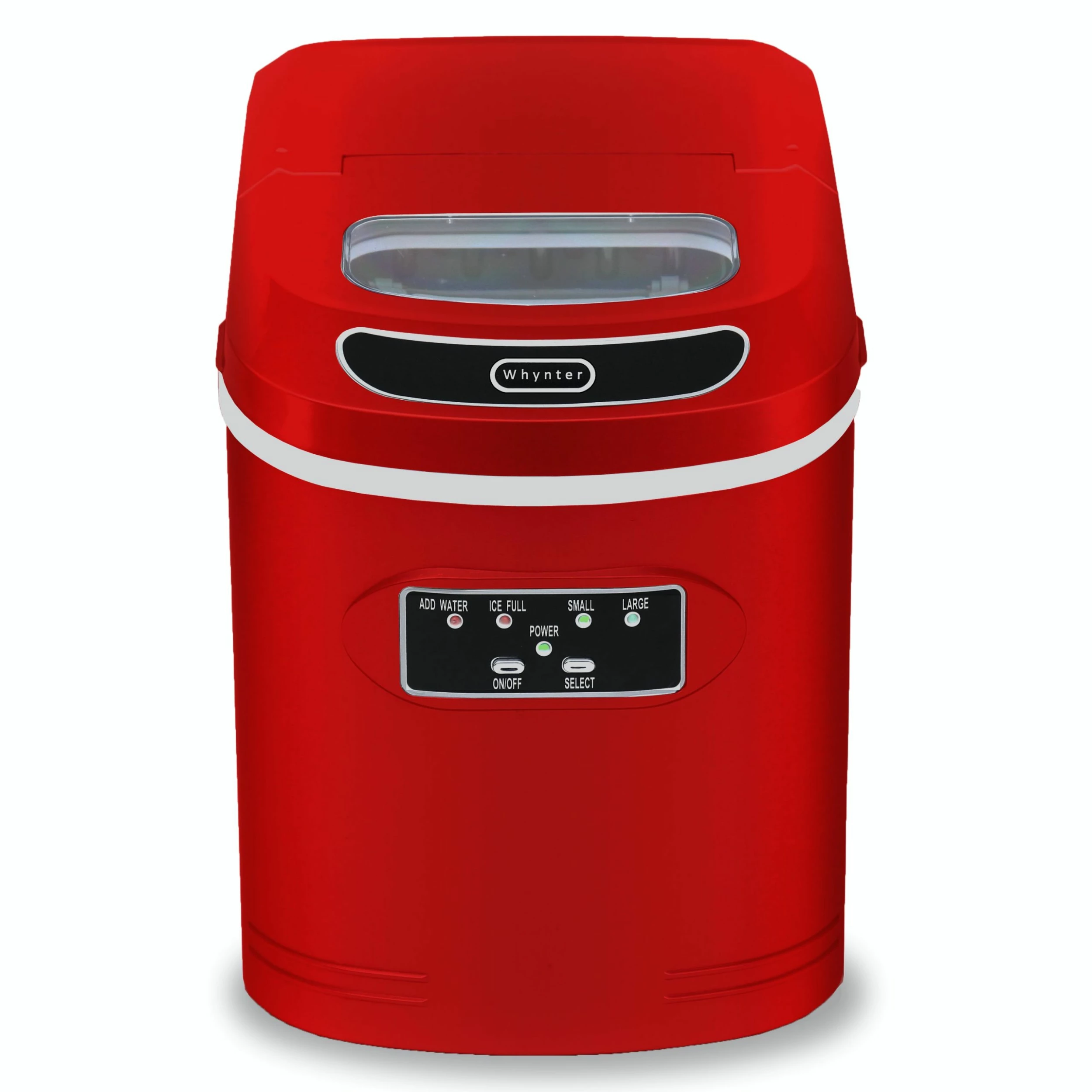 Whynter Appliances Compact Portable Ice Maker 27 Lb Capacity - Red 3 Whynter Appliances Compact Portable Ice Maker 27 Lb Capacity - Red