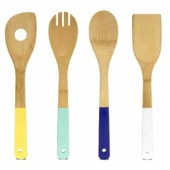 Home Basics 6 Piece Bamboo Kitchen Tool Set