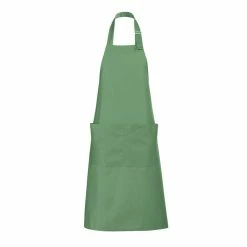 SOLS Unisex Gala Long Bib Apron / Barwear (Apple Green) (One Size) (One Size)