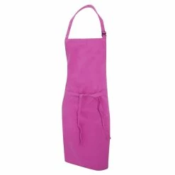 Dennys Multicoloured Bib Apron 28x36ins (Berry) (One Size) (One Size)