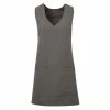 Premier® Premier Womens/Ladies Wrap Around Tunic Apron (Dark Grey) -Tools Verkaufsladen M05057520125565 1164537100