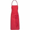 Bullet Reeva Cotton Apron (Red) (25.6 X 35.4 Inches)