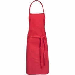 Bullet Reeva Cotton Apron (Red) (25.6 X 35.4 Inches)
