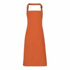 Premier® Premier Colours Bib Apron/Workwear (Pack Of 2) (Orange) (One Size)