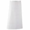 Premier® Premier Unisex Colours Bar Apron / Workwear (Long Continental Style) (Pack Of 2) (White) (One Size) -Tools Verkaufsladen M05059269104320 4150123694