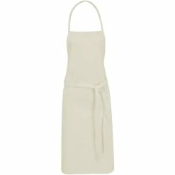 Bullet Reeva Cotton Apron (Pack Of 2) (Khaki) (25.6 X 35.4 Inches)