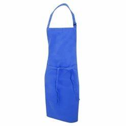 Dennys Multicoloured Bib Apron 28x36ins (Pack Of 2) (Sapphire) (One Size) (One Size)
