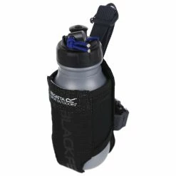 Regatta Blackfell III Water Bottle And Attachment (Black/Surfspray) (One Size)