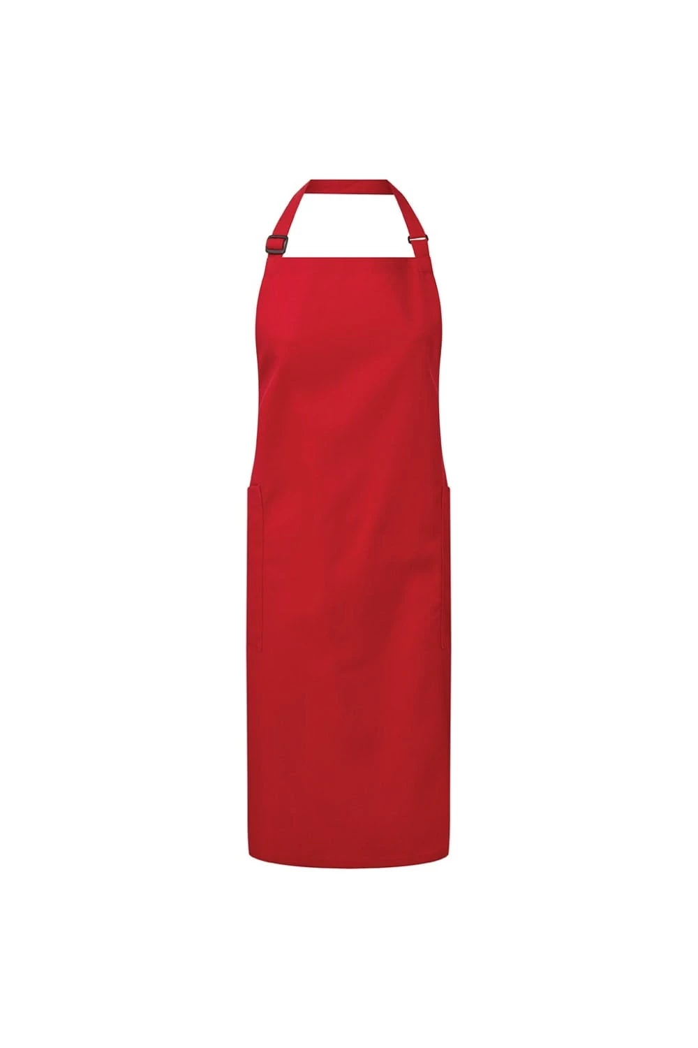 Premier® Unisex Adult Organic Fairtrade Certified Full Apron - Red (One Size) 3 Premier® Unisex Adult Organic Fairtrade Certified Full Apron - Red (One Size)