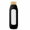 Avenue Glass 20.2floz Water Bottle (Solid Black) (One Size) -Tools Verkaufsladen M05059958465237 777944392