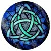 Grindstore Triquetra Stained Glass Chopping Board (Blue) (One Size) 1 Grindstore Triquetra Stained Glass Chopping Board (Blue) (One Size) -Tools Verkaufsladen M05059958635586 838906718