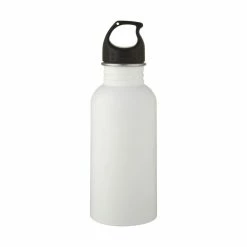 Bullet Luca Stainless Steel Water Bottle (White/Black) (One Size)