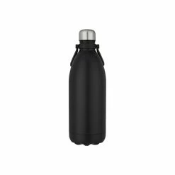 Bullet Cove Stainless Steel Water Bottle (Solid Black) (One Size)