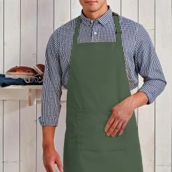 Premier® Ladies/Womens Colours Bip Apron With Pocket / Workwear -Tools Verkaufsladen M05059958995901 263049352
