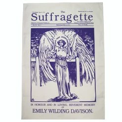 Radical Tea Towel Emily Davison Tea Towel