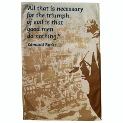 Radical Tea Towel Edmund Burke Tea Towel