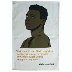 Radical Tea Towel Muhammad Ali Tea Towel