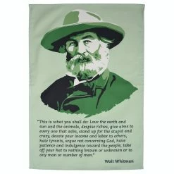 Radical Tea Towel Walt Whitman Tea Towel