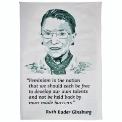 Radical Tea Towel Uth Bader Ginsburg Feminism Tea Towel
