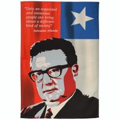 Radical Tea Towel Salvador Allende Tea Towel