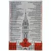 Radical Tea Towel Canadian Charter Of Rights Tea Towel