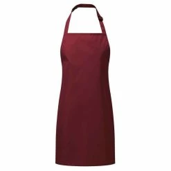 Premier® Premier Childrens/Kids Waterproof Full Apron (Burgundy) (7-10 Years)