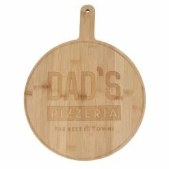 Something Different Ad&apos;s Pizzeria Wooden Chopping Board - 30.5 Cm X 1.4 Cm X 40 Cm