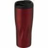Avenue Waves Copper Insulated Travel Mug - Red