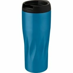 Avenue Waves Copper Insulated Travel Mug - Blue