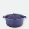 BergHOFF Neo 5QT Cast Iron Oval Covered Casserole, Purple -Tools Verkaufsladen M05413821019505 1559500704 scaled