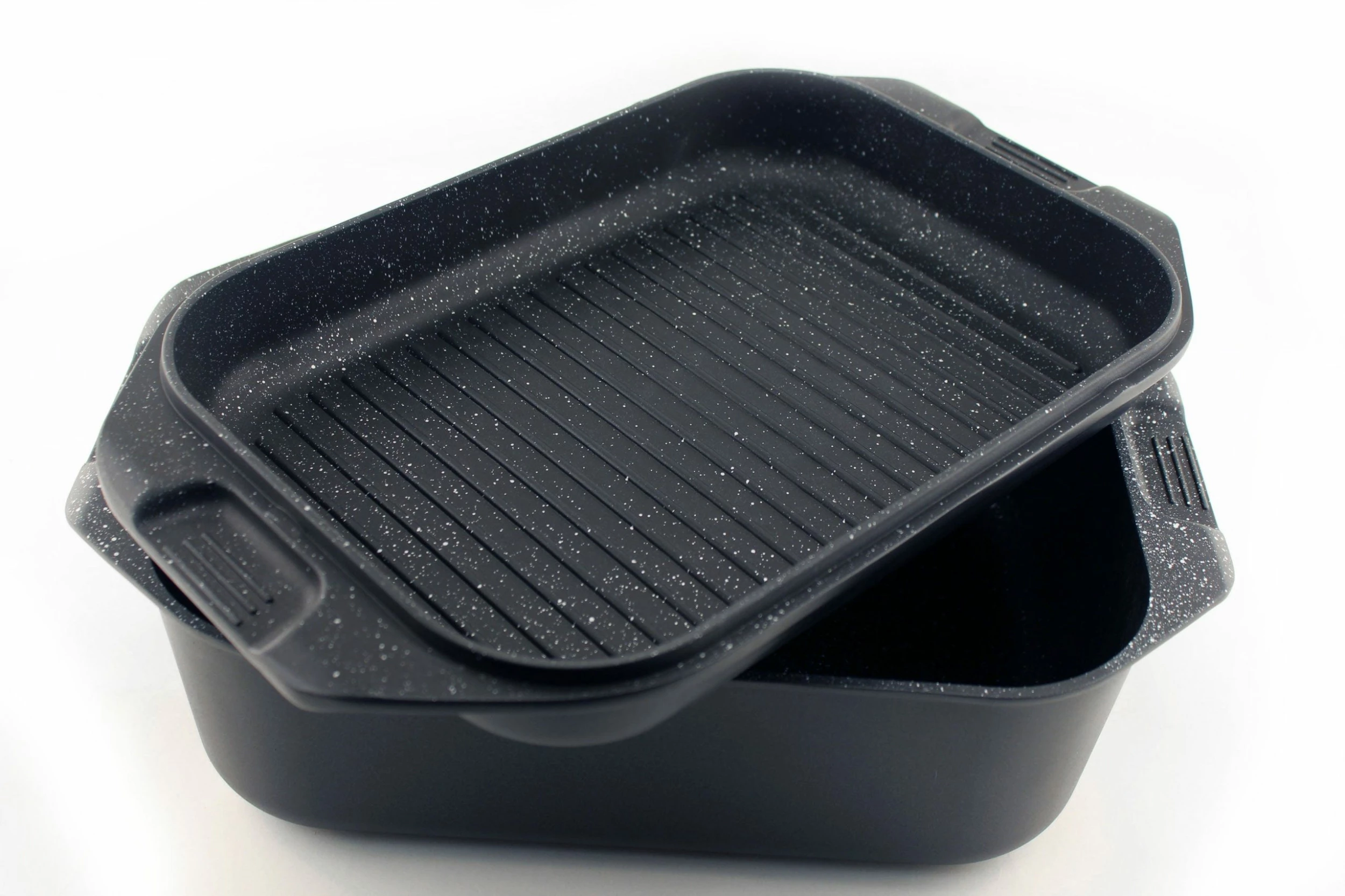 BergHOFF Scala Nonstick Double Roasting Pan 4 BergHOFF Scala Nonstick Double Roasting Pan – Bild 2