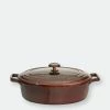 BergHOFF Neo 4.8Qt Cast Iron Round Covered Dutch Oven, Brown -Tools Verkaufsladen M05413821030524 4123429773 scaled