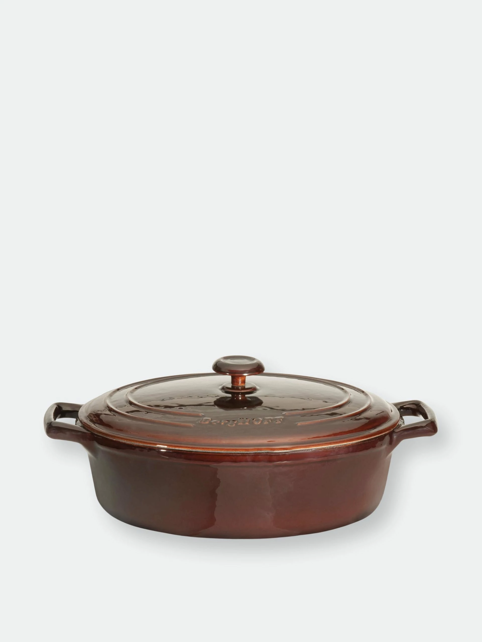 BergHOFF Neo 4.8Qt Cast Iron Round Covered Dutch Oven, Brown 3 BergHOFF Neo 4.8Qt Cast Iron Round Covered Dutch Oven, Brown