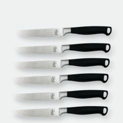 BergHOFF Bistro Stainless Steel Steak Knife, Set Of 6