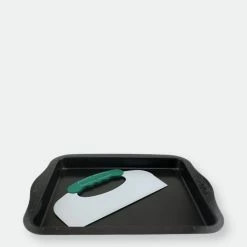 BergHOFF Perfect Slice 2PC 14" Cookie Sheet With Slicing Tool