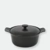BergHOFF Ron 10" Cast Iron Covered Stockpot 4.4QT, Black -Tools Verkaufsladen M05413821050324 367437816 scaled