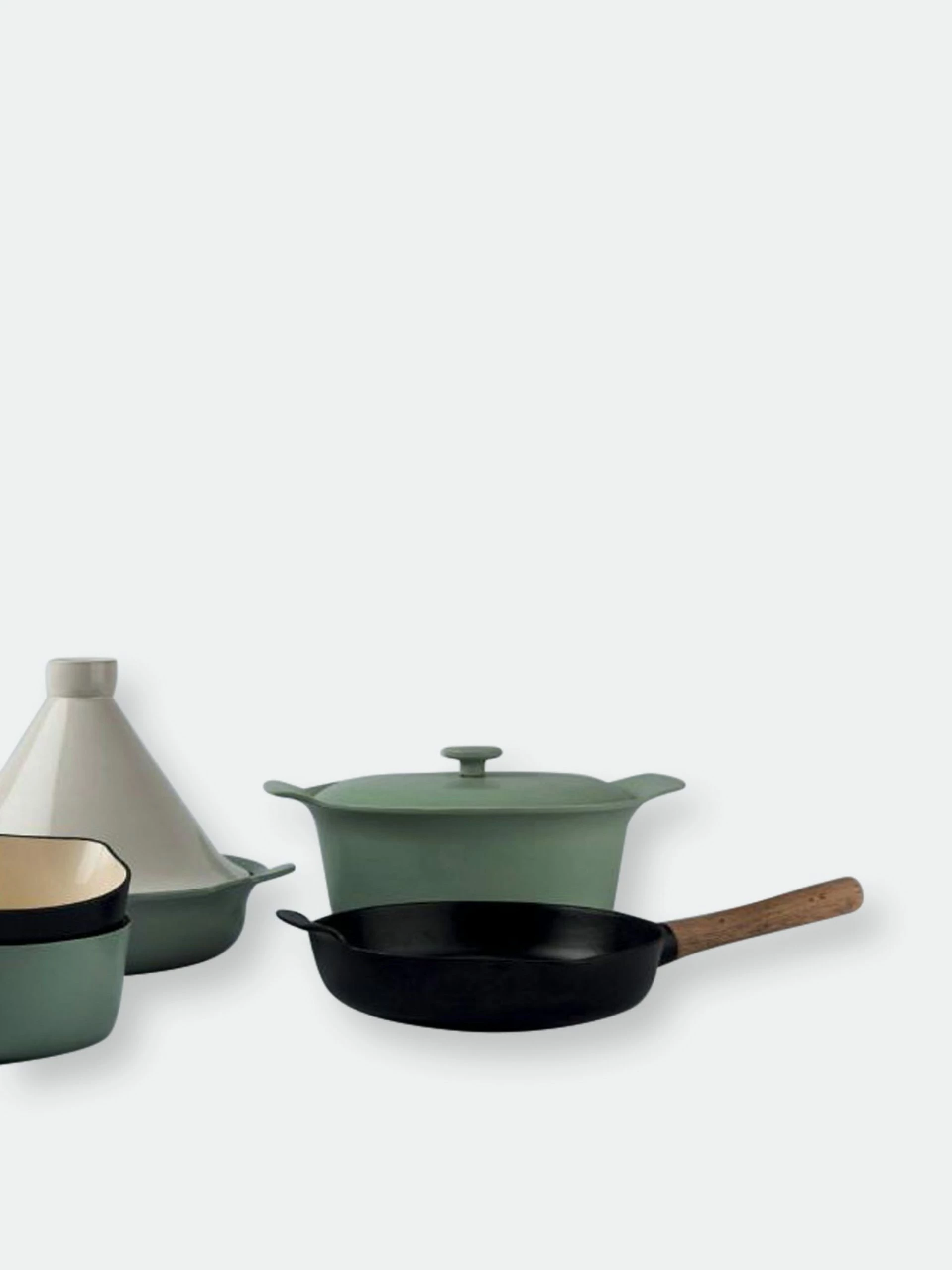 BergHOFF Ron 11" Cast Iron Covered Casserole 5.5QT, Green 5 BergHOFF Ron 11" Cast Iron Covered Casserole 5.5QT, Green – Bild 3