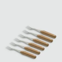 BergHOFF CollectNCook Stainless Steel Steak Fork, Set Of 6