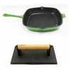 BergHOFF Cast Iron 18/10 Stainless Steel Grill Set 2pc - Green -Tools Verkaufsladen M05413821054889 972588117