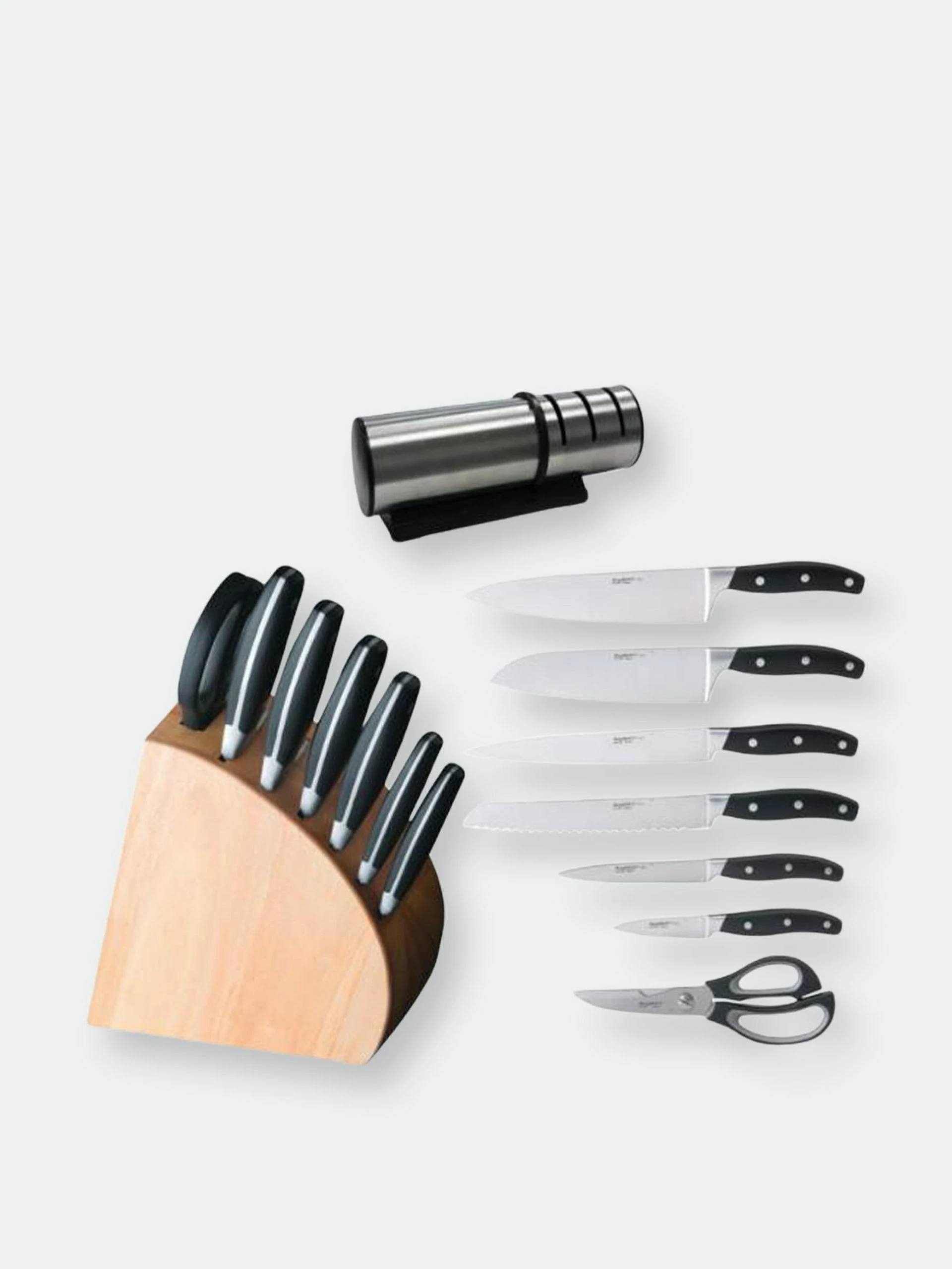 BergHOFF Forged 9Pc Cutlery Set With Sharpener 3 BergHOFF Forged 9Pc Cutlery Set With Sharpener