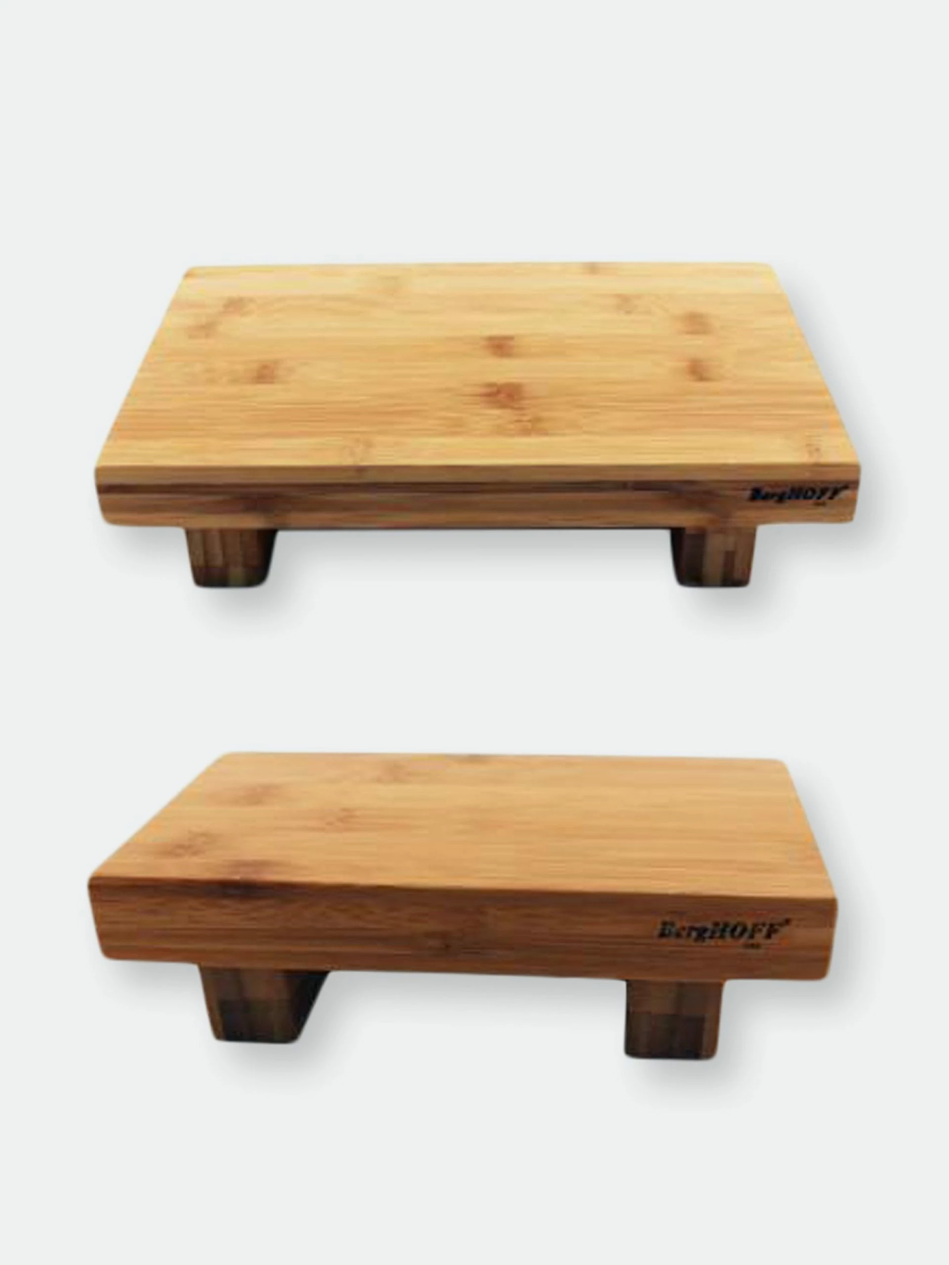 BergHOFF Bamboo 2Pc Sushi Tray Set: 8" Tray & And 10" Tray 3 BergHOFF Bamboo 2Pc Sushi Tray Set: 8" Tray & And 10" Tray