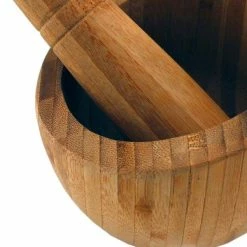 BergHOFF Bamboo Rolling Pin & Garlic Bowl 2pc -Tools Verkaufsladen M05413821057491 1510384623