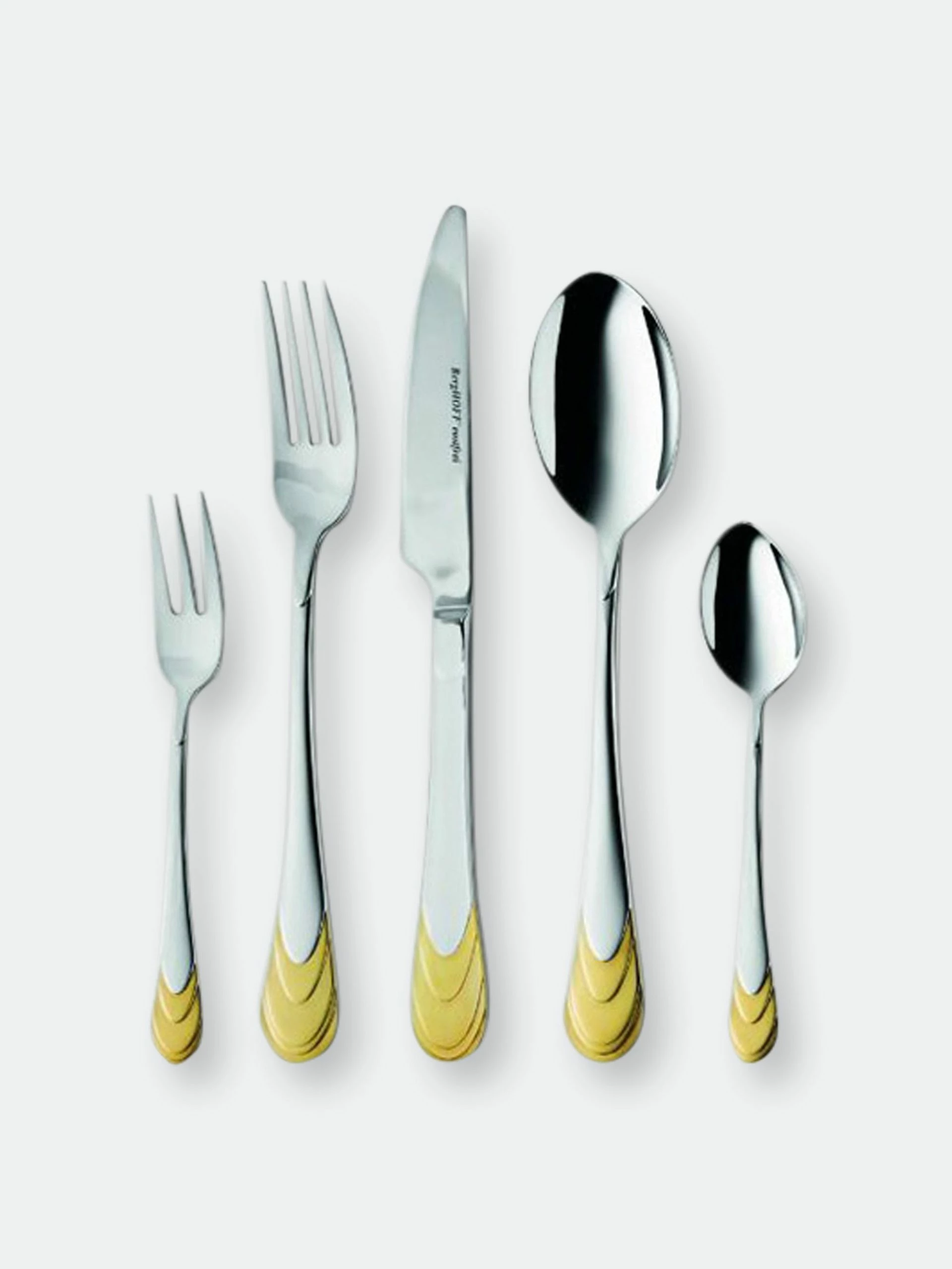 BergHOFF Ralph Kramer Waterfall 30PC Stainless Steel Flatware Set (Service For 6) 3 BergHOFF Ralph Kramer Waterfall 30PC Stainless Steel Flatware Set (Service For 6)