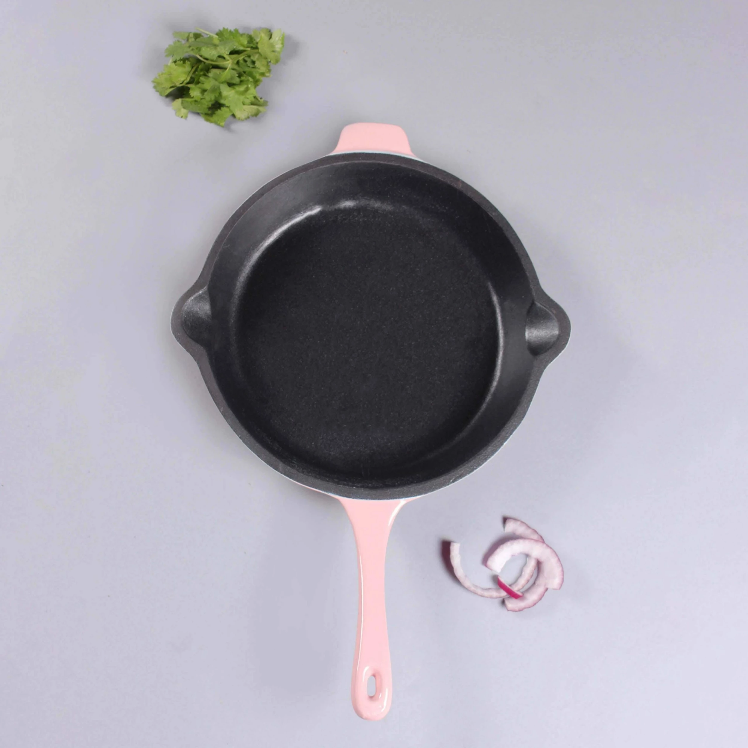 BergHOFF Neo 10" Cast Iron Fry Pan - Pink 5 BergHOFF Neo 10" Cast Iron Fry Pan - Pink – Bild 3